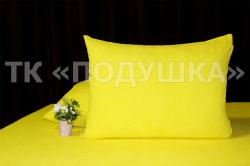 Купить желтые махровые наволочки на молнии в Москве
